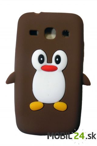 Puzdro Samsung galaxy core plus G350 tučniak hnedý