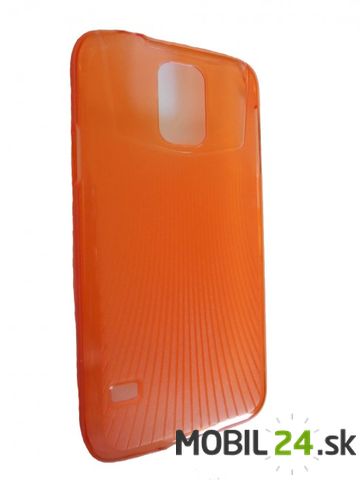 Puzdro Samsung Galaxy S5 oranžové VS