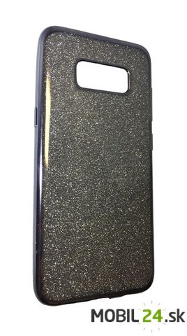 Puzdro Samsung Galaxy S8 glitter čierne