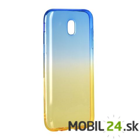 Puzdro Samsung J3 2017 ombre modro žlté