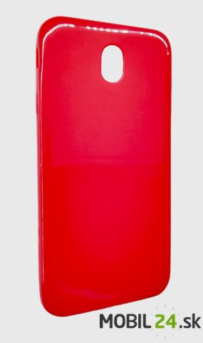 Puzdro Samsung J7 2017 červené lesklé