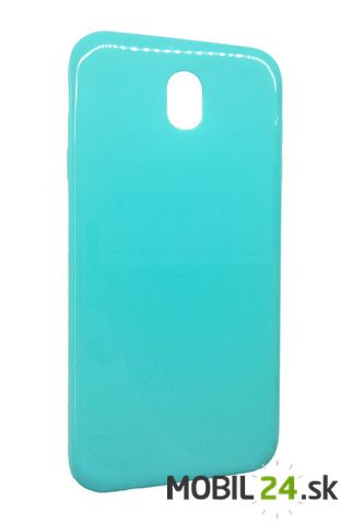 Puzdro Samsung J7 2017 modré lesklé