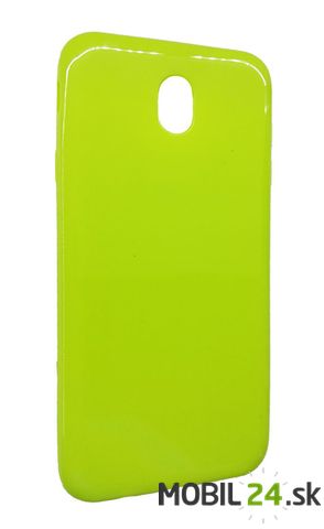 Puzdro Samsung J7 2017 zelené lesklé