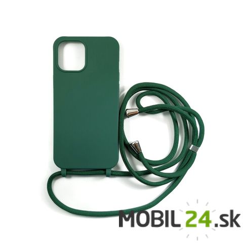 Puzdro Samsung M12 / A12 so šnúrkou zelené