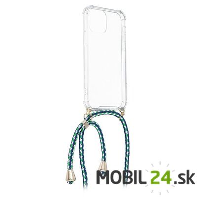 Puzdro Samsung M12 / A12 so šnúrkou zelenou