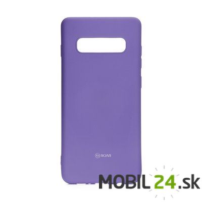 Puzdro Samsung S10 fialové rr