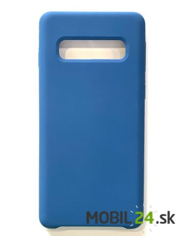 Puzdro Samsung S10 modré elegant