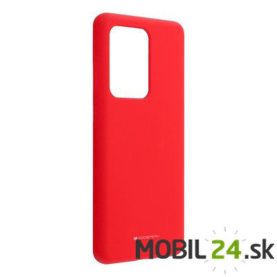 Gumené puzdro Samsung S20 ultra soft červené