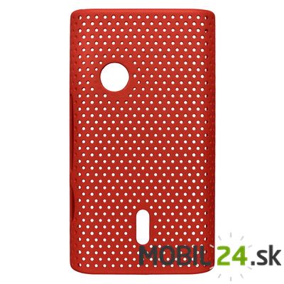 Púzdro Sony Ericsson X8 04 plastové zadné červené