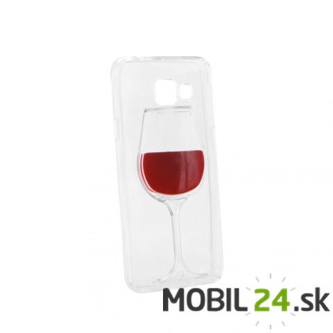 Puzdro Samsung A3 2016 víno 3D