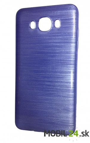 Puzdro Samsung Galaxy J7 2016 fialové brush