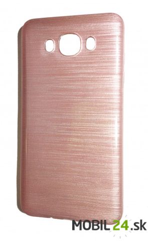 Puzdro Samsung Galaxy J7 2016 ružové brush