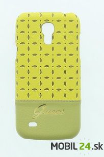 Puzdro na Samsung Galaxy S4 mini i9190 GUESS zadné žlté