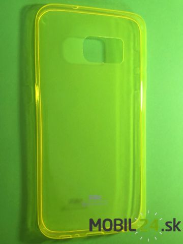 Puzdro na Samsung Galaxy S7 žlté slim RR