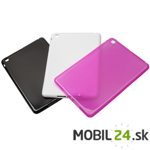 Silikónové púzdro iPad mini Colla Clear ružové KS