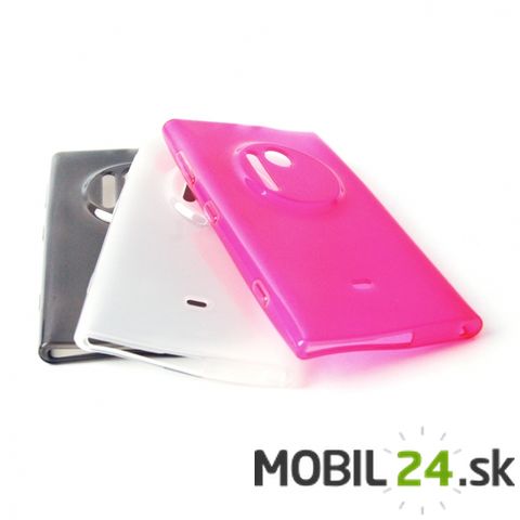 Silikónové púzdro Nokia Lumia 1020 Colla Glossy biele KS
