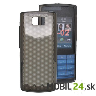 Silikónové púzdro Nokia X3-02 šedé