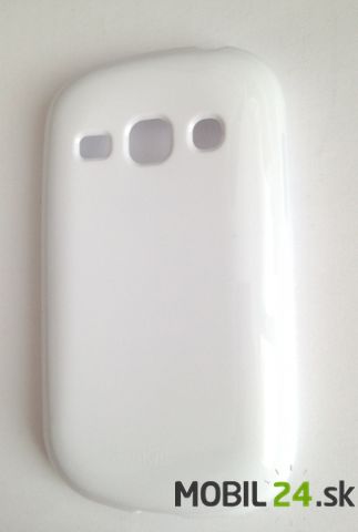 Silikónové púzdro Samsung S6810 Galaxy Fame Colla Glossy biele KS