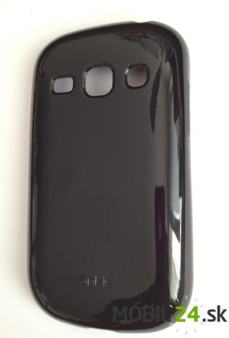 Silikónové púzdro Samsung S6810 Galaxy Fame Colla Glossy čierne KS