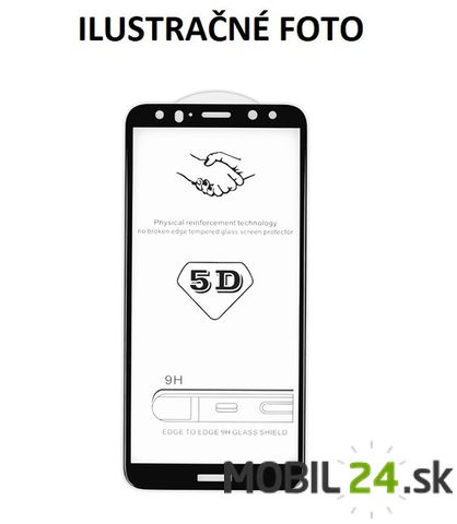 Sklenená fólia iPhone 12 mini čierna 5D