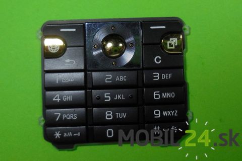 Klávesnica Sony Ericsson K530 čierna