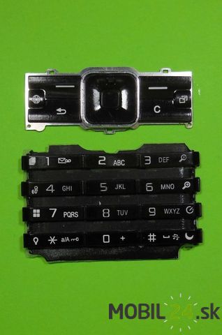 Klávesnica Sony Ericsson K770 čierna