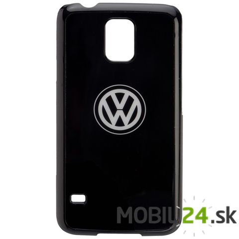 Puzdro Volkswagen na Samsung Galaxy S5 čierne plastové
